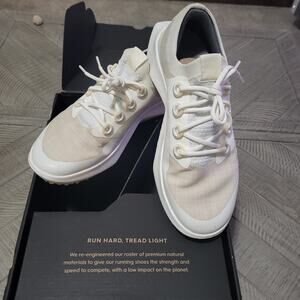 New Allbirds Golf Dasherd Shoes Lace Up Natural White Blizzard
